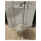 METAL COATED 2 TIER FERN STAND