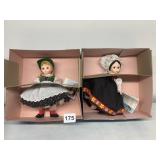 ALEXANDER DOLLS NORWAY 584 & AUSTRIA 598