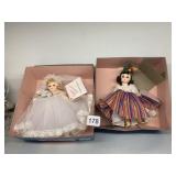 ALEXANDER DOLLS BRIDE 435 & BRAZIL 547