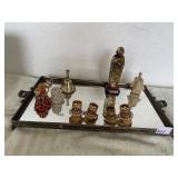 DRESSER TRAY, INFANT OF PRAGUE, ETC.