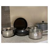 STAINLESS BOWL, POTS & PANS