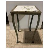 BIRD MOTIF METAL FERN STAND