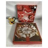 GORHAM AND MIKASA ANGEL SERVING PLATES, TEDDY