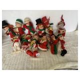 VINTAGE CHRISTMAS CAROLERS & SANTAS