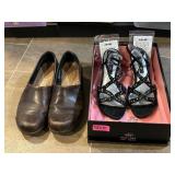 NINA SZ 8 NEW YORK HEELS IN OB WITH REPLACEMENT