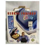 GEORGE FOREMAN GRILL NEW IN BOX, BLUE