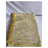 MORGAN JONES VINTAGE FULL-SIZE BEDSPREAD, GOLD