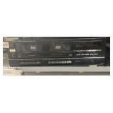 FISHER STEREO DOUBLE CASSETTE DECK