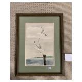 E.H. BOOTH 1989 WATERCOLORS 20"W X 27"H