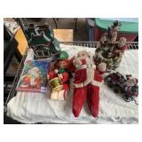 CHRISTMAS HOUSE, SANTA, CARDS, ETC.