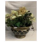 CENTER PIECE BOWL W/ ARRANGEMENT