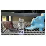 BUTTON & BOW SHOE, PRINCESS HOUSE BEAR, BLUE SHOE