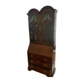 JASPER BUBBLE GLASS DROP FRONT SECRETARY