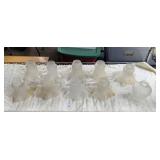 GLOBES 2" OPENING TOTAL 10, MATCHING 9