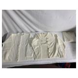 3 WOMENï¿½S CREAM-COLORED BUTTON UP SWEATERS,