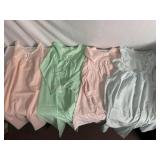 4 WOMENï¿½S VINTAGE NIGHTGOWNS, ONE MISS ELAINE,