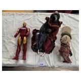 VINTAGE ELF MUSICIAN, IRON MAN, ETC.