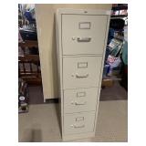 4 DRAWER HON FILE CABINET