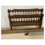 CHERRY QUEEN SIZE HEADBOARD/FOOTBOARD AND SIDE