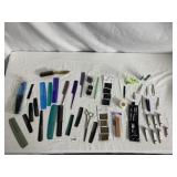 COMBS, HAIR SCISSORS, NAIL CLIPPERS