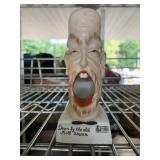 VINTAGE LONG FACE ASHTRAY