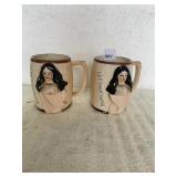 VINTAGE NAUGHTY MUGS LET THEM SWING