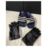 THINSULATE GLOVES, ADIDAS SHOES