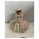 HEIRLOOMS OF TOMORROW PORCELIAN LACE DOLL, NO