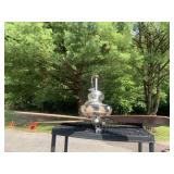 5 BLADE PADDLE FAN PEWTER FINISH