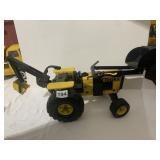 TONKA TRACTOR WITH BACKHOE