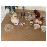 AUSTRIA SALTS, BELL, PLASTIC DRAGON, ETC.