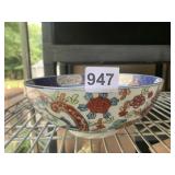 GOLD IMARI BOWL HAND PAINTED
