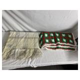 CHURCHILL WEAVERS HANDWOVEN THROW BLANKET AND