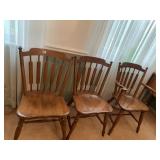TEMPLE STUART ARROW BACK CHAIRS