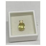 YELLOW BERYL 2.30CT IN 14K GOLD SETTING