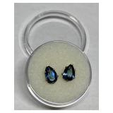 LONDON BLUE TOPAZ 2.22CTTW IN 14K GOLD SETTING