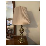 BRASS LAMP 31"H