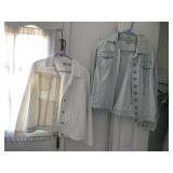CHICO DENIM JACKETS SIZE 1 & 2
