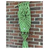MACRAME OWL, OWL WREATH, WINDCHIMES, DREAM