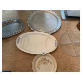 MEAT PLATTER, BAKING TRAYS ETC.