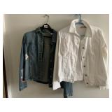 DENIM JACKETS ONE WHITE