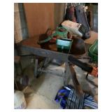 WHEEL BARREL, BBQ ITEMS