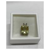 YELLOW LABRADORITE 4.49CT IN STERLING SILVER