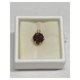 RHODOLITE GARNET 2,70CT IN GOLD FILLED SETTING