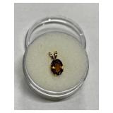 GOLDEN CITRINE IN 14K GOLD SETTING
