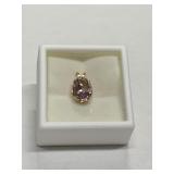 PINK TOPAZ 2.45CT IN 14K GOLD SETTING