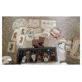 ADORABLE LINEN POODLE HAND TOWELS, OTHER HAND