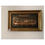 COPPER LAST SUPPER FRAMED