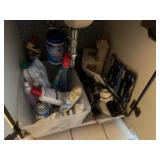 HAIR DRYER, CURLING IRON, ASST CLEANING