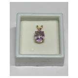 PINK TOPAZ 2.99CT IN 14K GOLD SETTING